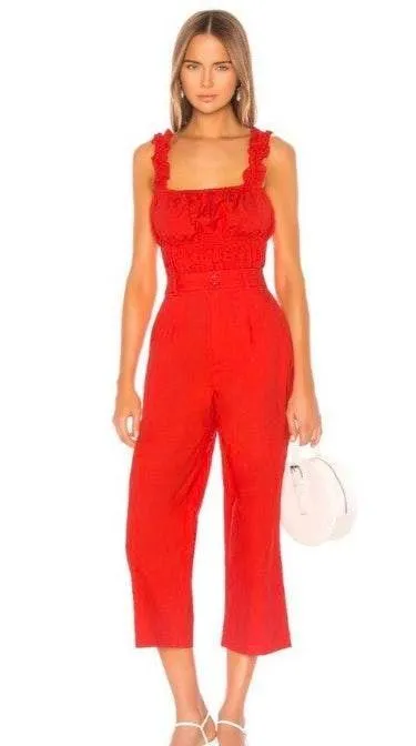 Camila Coelho Revolve  Wynnie Crop Pant - Image 4