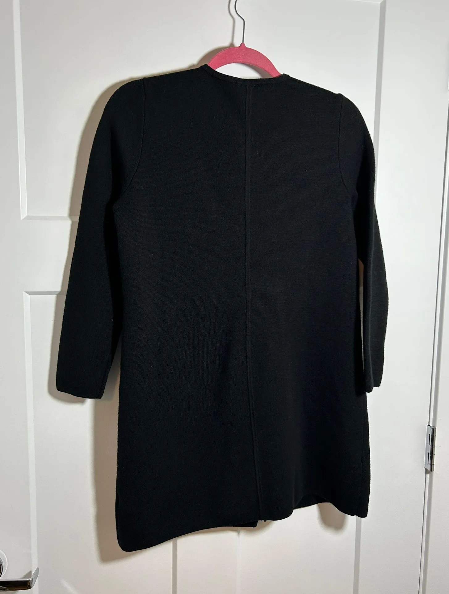 Petite large merino wool sweater dress - - Image 5