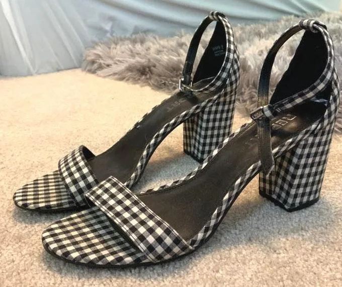 Lulus Gingham Heels - Image 2
