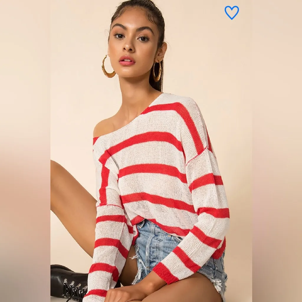 SUPERDOWN Adriana Knit Striped Sweater - Image 10
