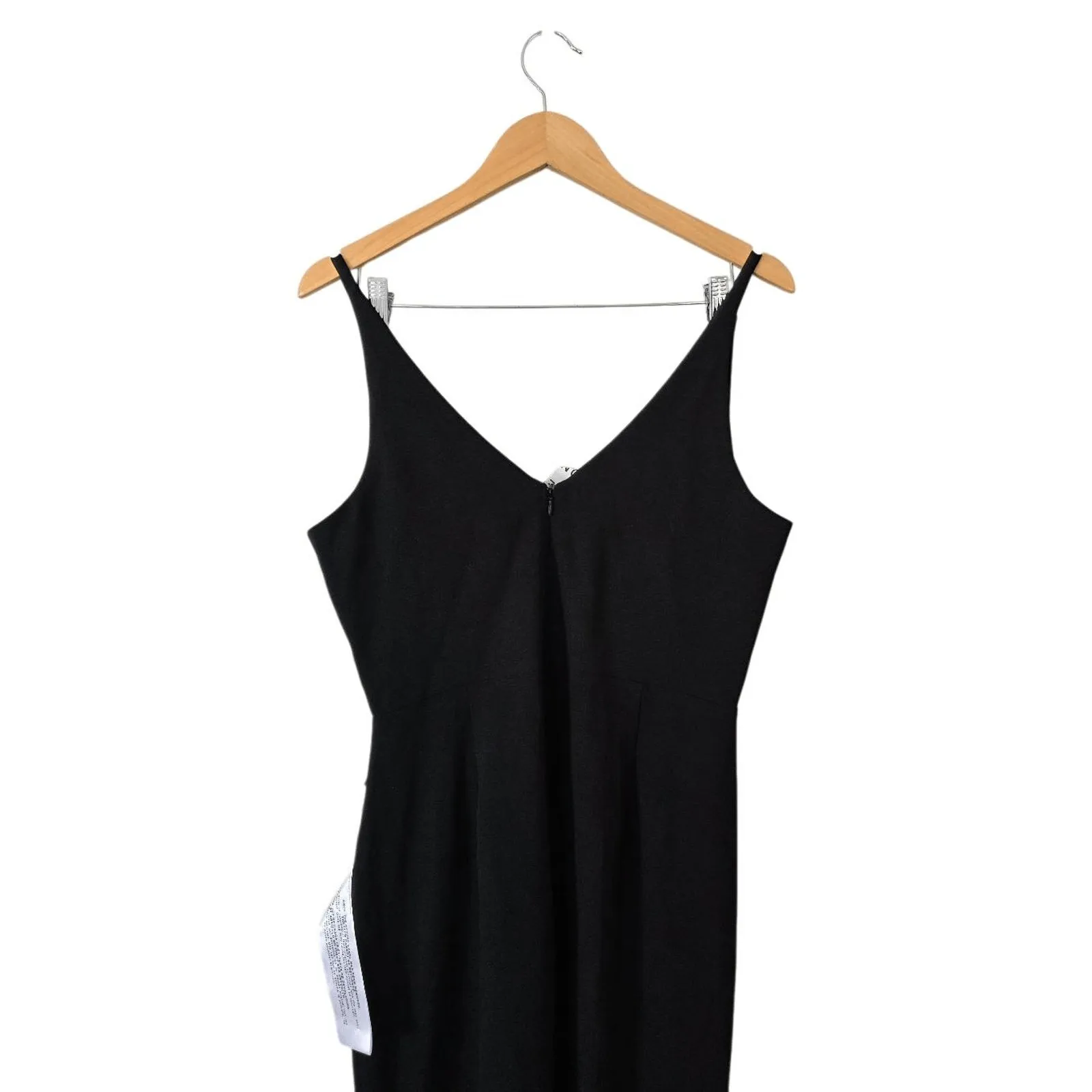 Dress the Population Jordan Gown Ruched Side Slit Black Size XL NWT - Image 5