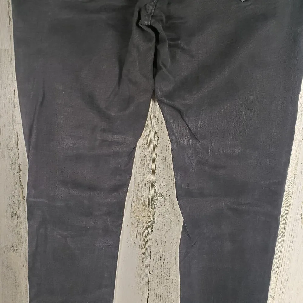 Buffalo David Bitton Black Hope Mid-Rise Skinny Stretch Jeans Women's Size 27 - Image 9