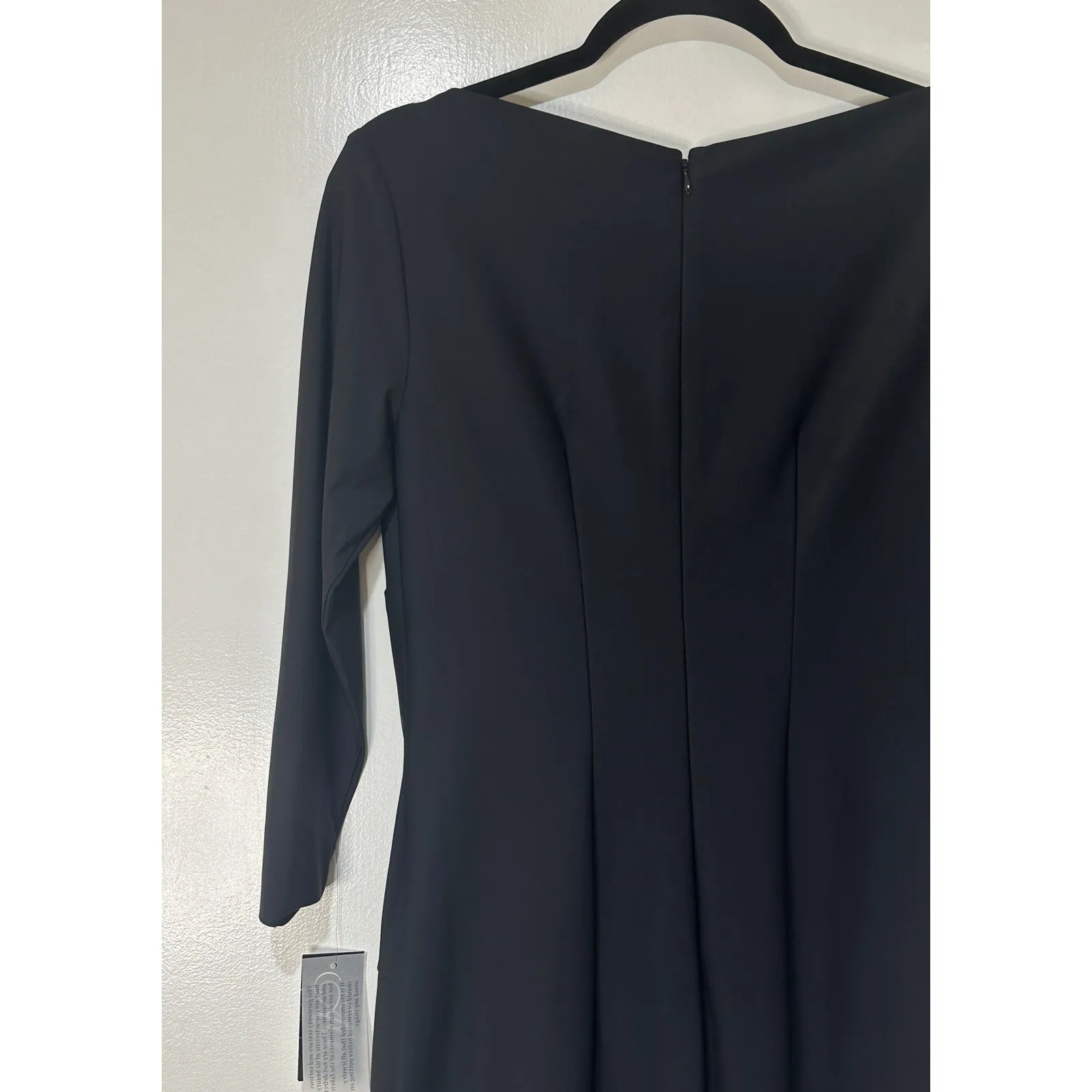 Alex Evenings V-Neck Evening Gown Black Size 8 NWT Elegant Special Occasion - Image 13