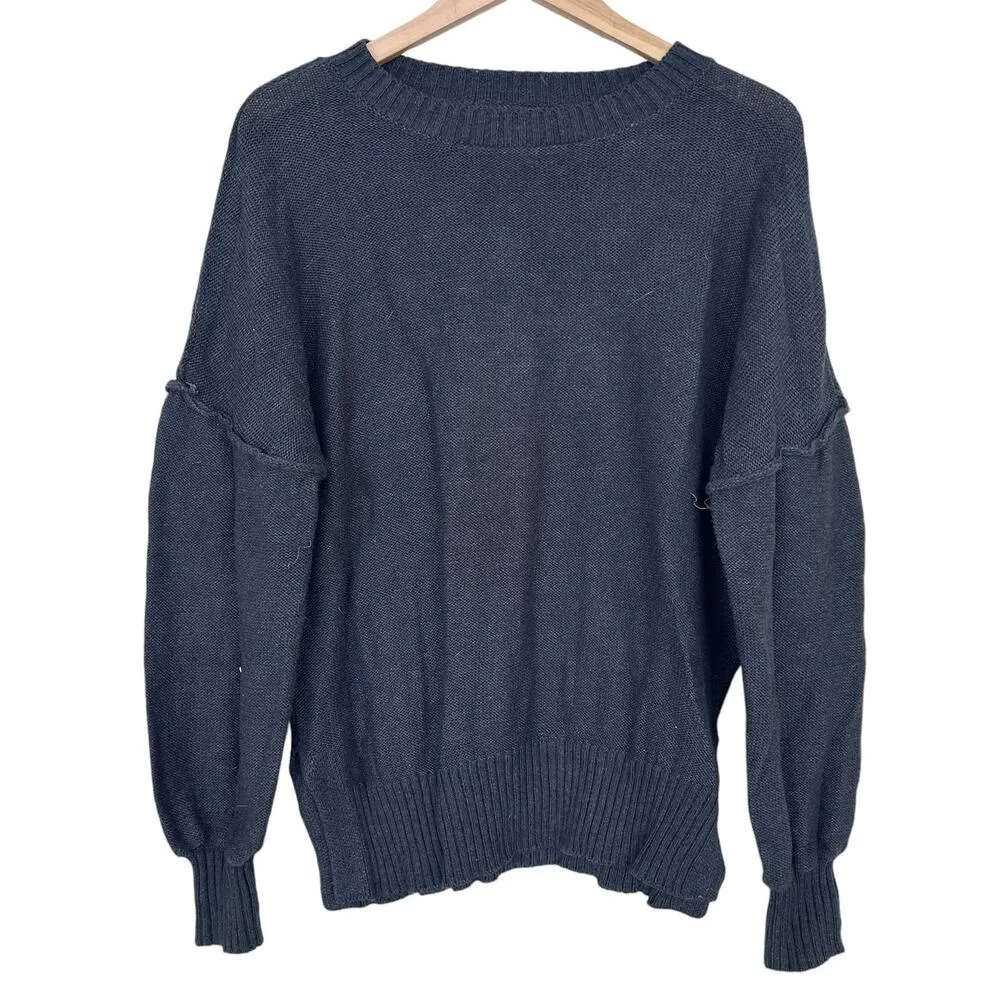 BDG Urban Outfitters Gray Balloon Sleeve Knit Sweater Sz S - Image 7