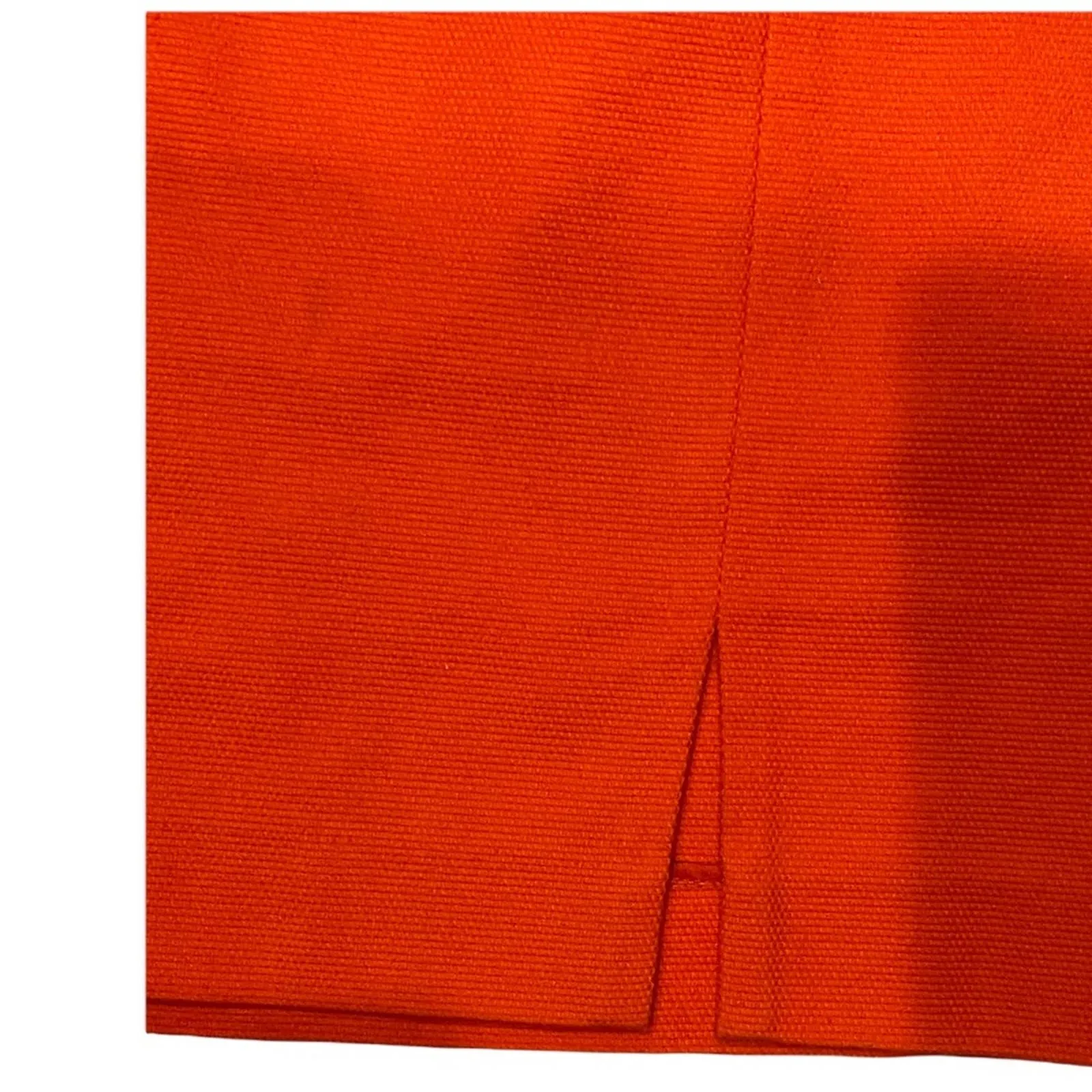 Lafayette 148 New York Bright Orange Pencil Skirt Size 14 - Image 2