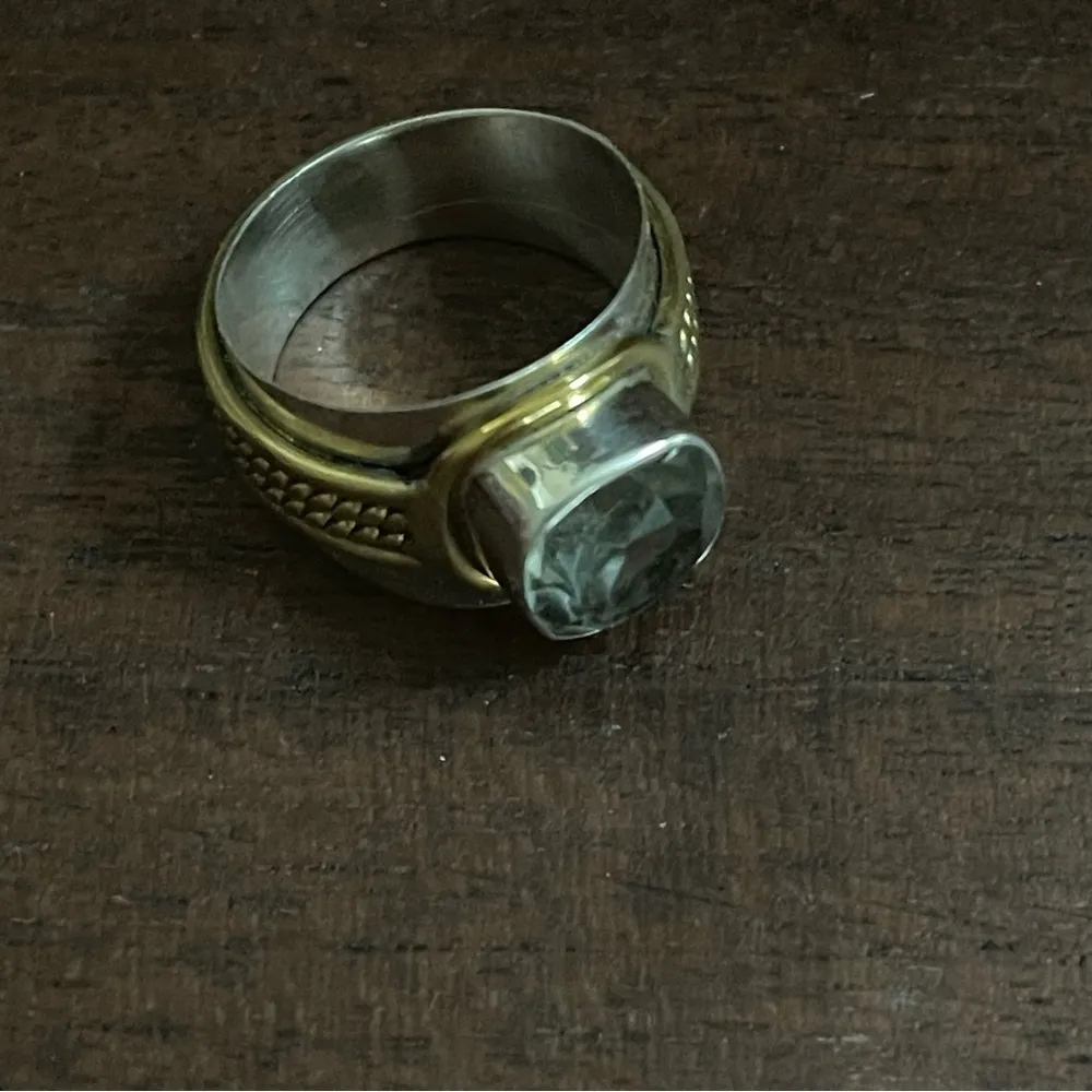 Gold plated  Topaz ring NWT - Image 4