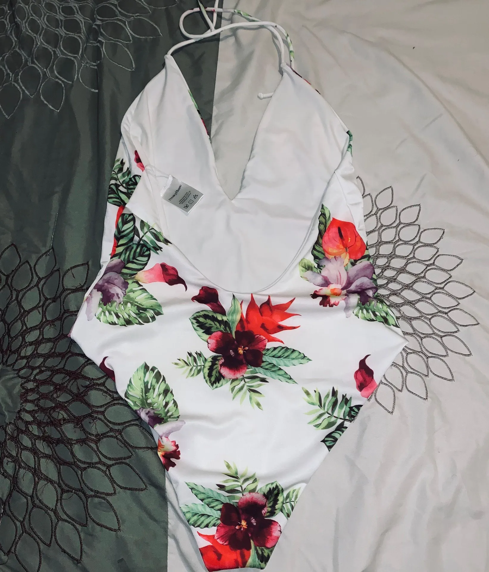 Privecy Please Orchid Plunge One Piece Swimwear  - Image 8