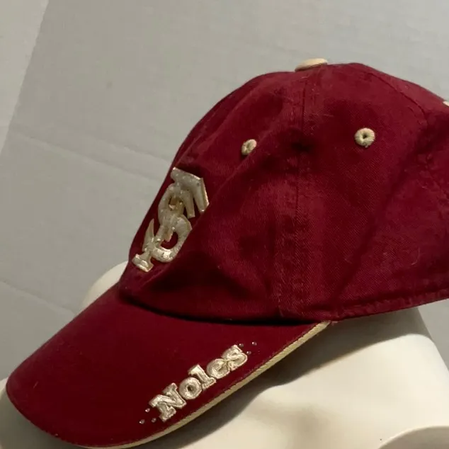 Florida State "FSU" Bedazzled Hat, GUC - Image 2