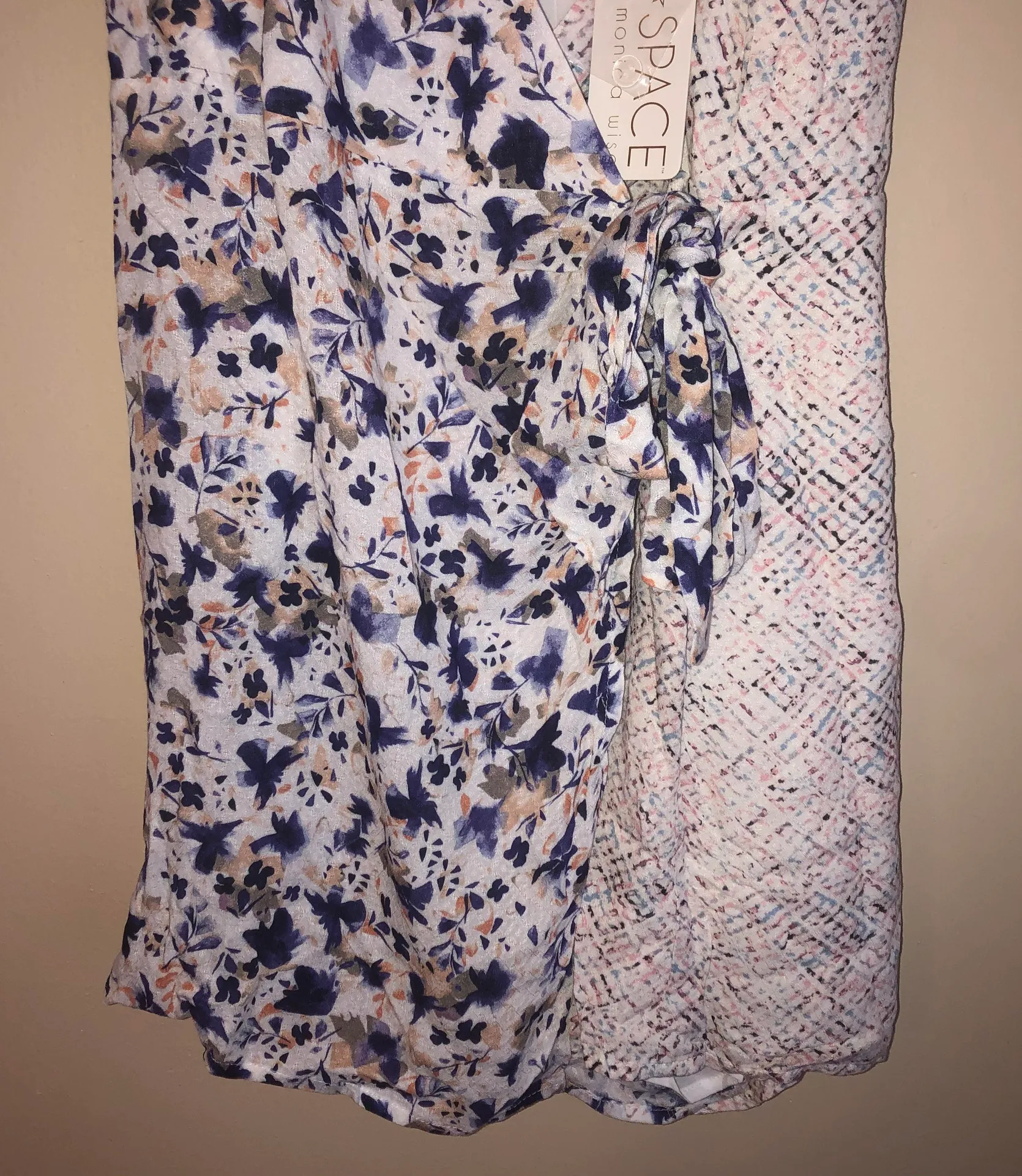 l*space NWT L  Maria Blue Romper Cover Up - Image 7