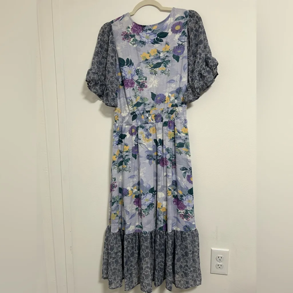 Cupio Lace-Trimmed Floral Top - Image 6