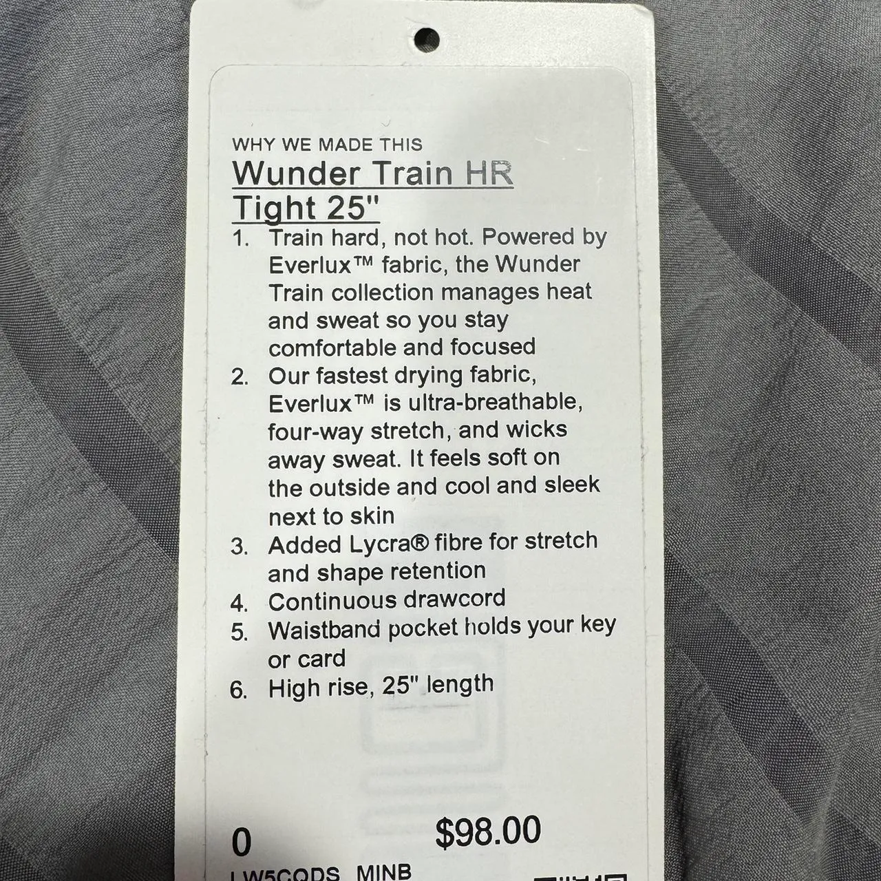 Mineral Blue Wunder Train Leggings - Image 6
