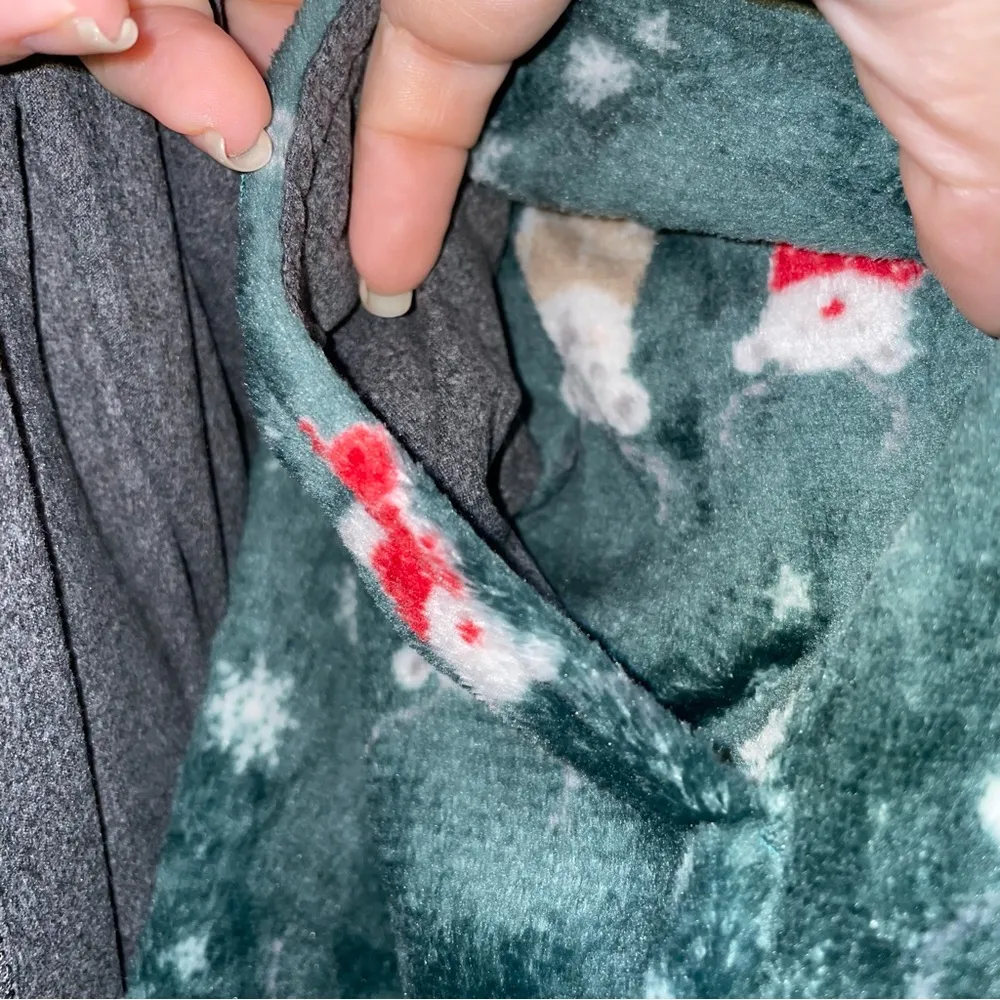 BearPaw 2-Piece Fa La La Pajama Set with Green Fleece Pants Size 2X - Image 6