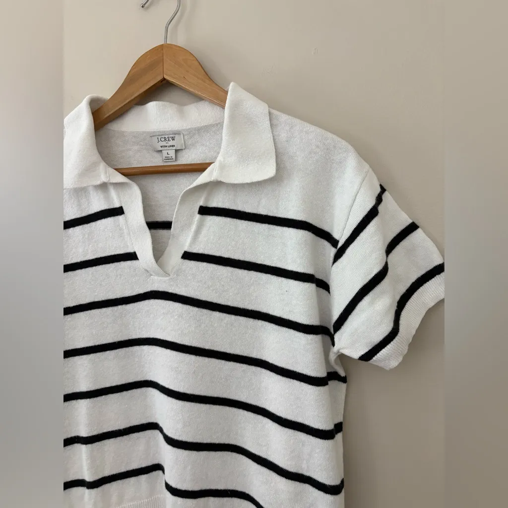 J. Crew Factory Striped linen - Image 5