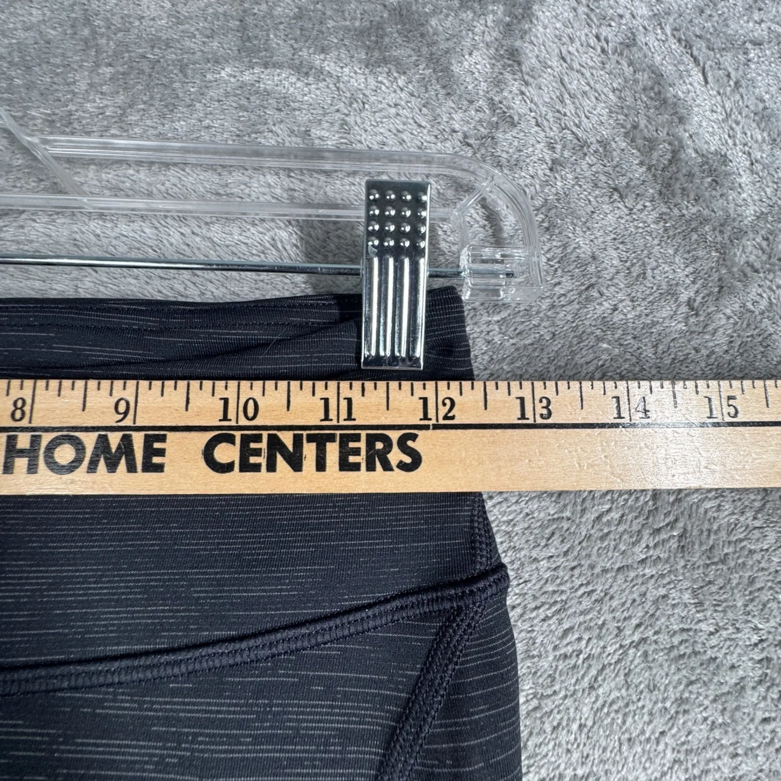 Outdoor Voices Leggings Womens S Black Heather 21 Inseam‎ Pocket 7/8 Athleisure - Image 8