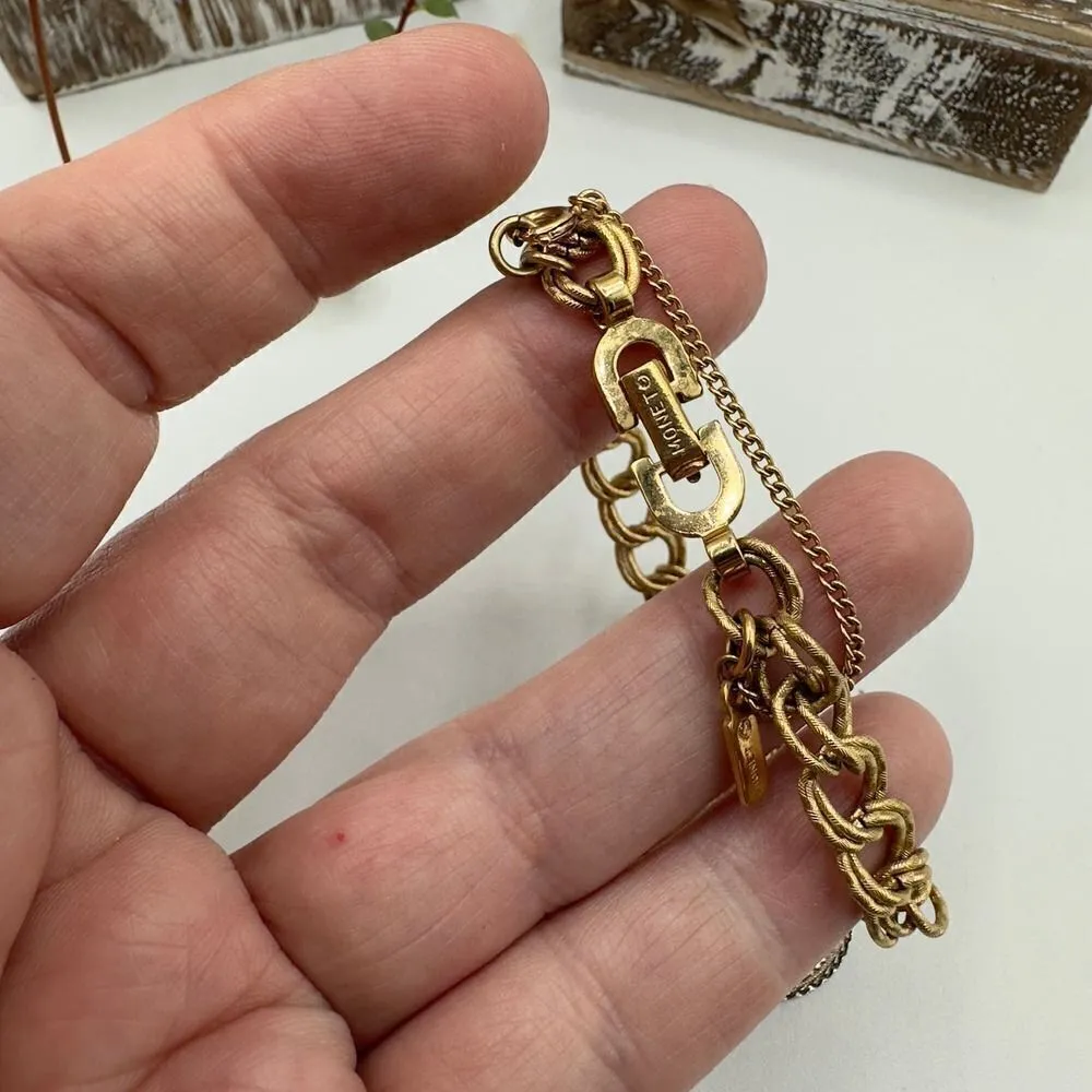 Vintage Monet Charm Bracelet Cable Car Charm & Las Vegas Charm - Image 7