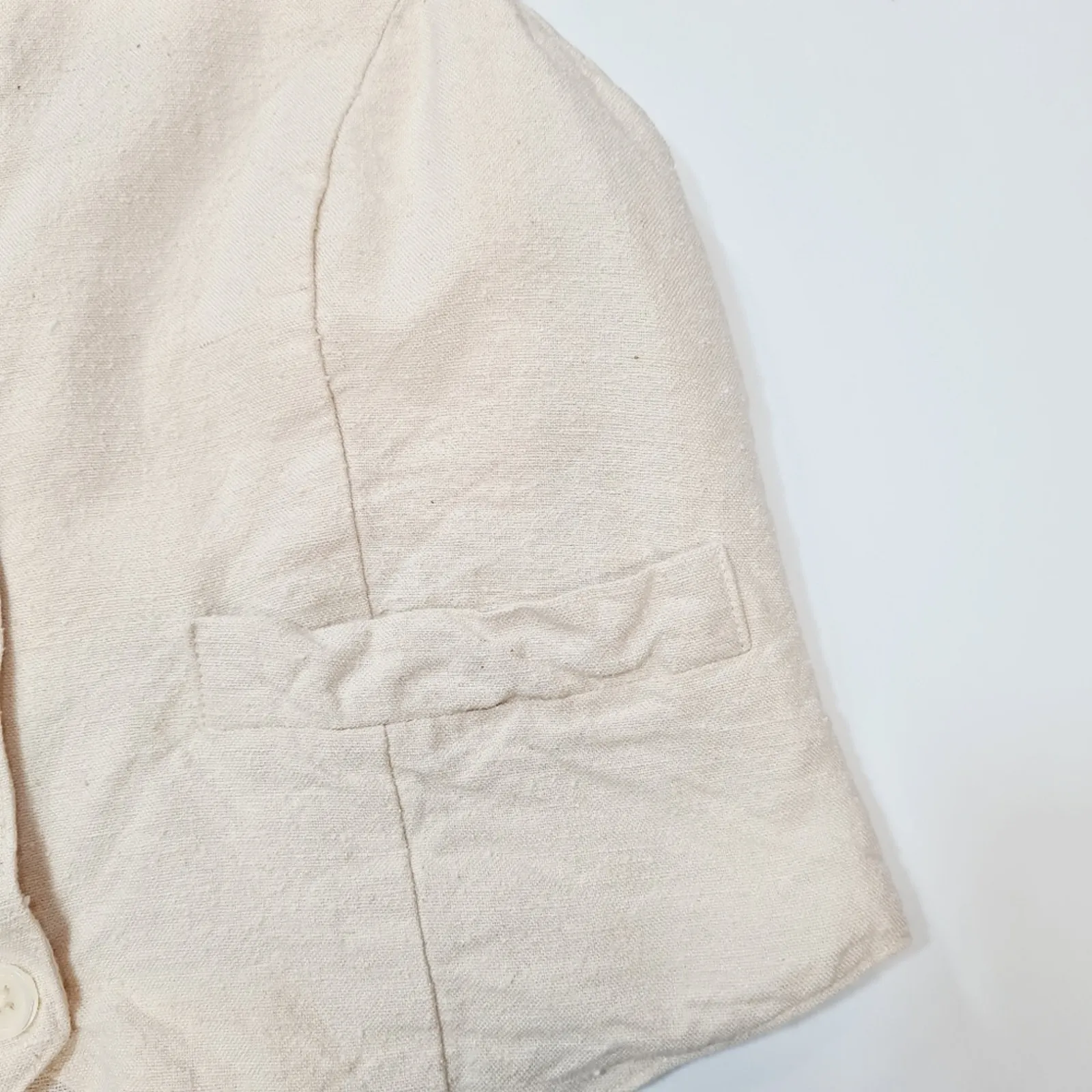 Savannah Morrow Jada Vest in Cream - Image 5