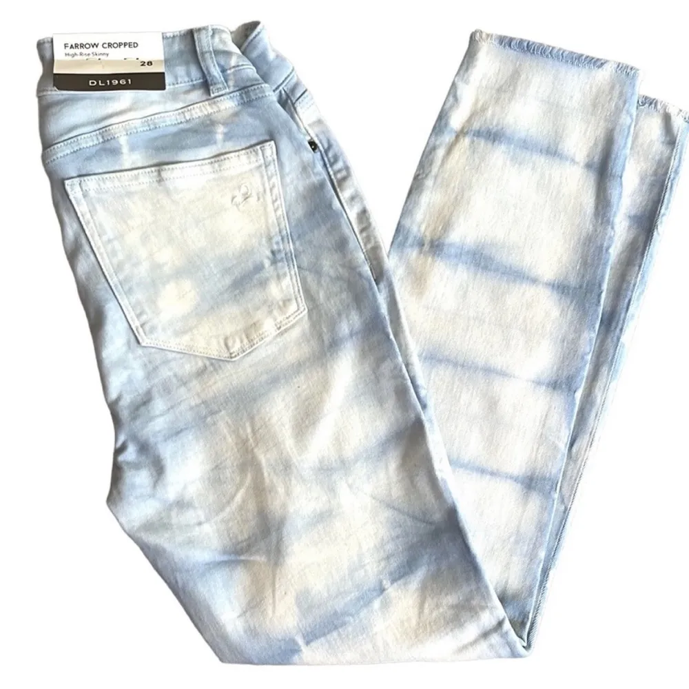 Nwt DL1961 Farrow Cropped Hight Rise Skinny Jeans - Image 4