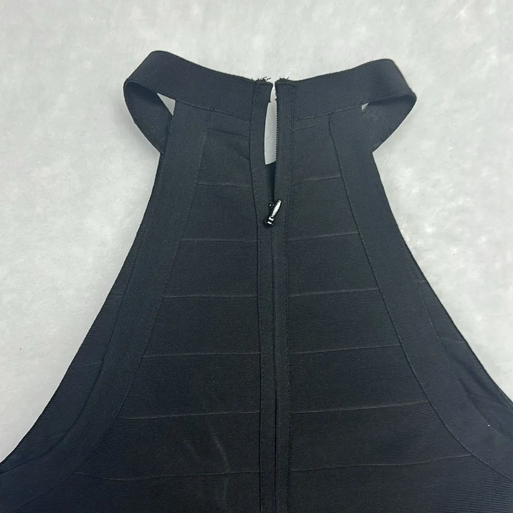 Women's Celebrity Bandage Bodycon Dress Strap Party Pencil Dress Sz S - Image 8