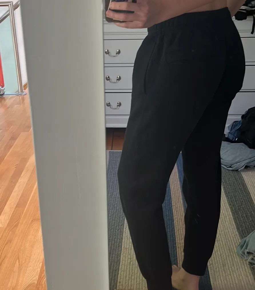 Nike Black Joggers - Image 2