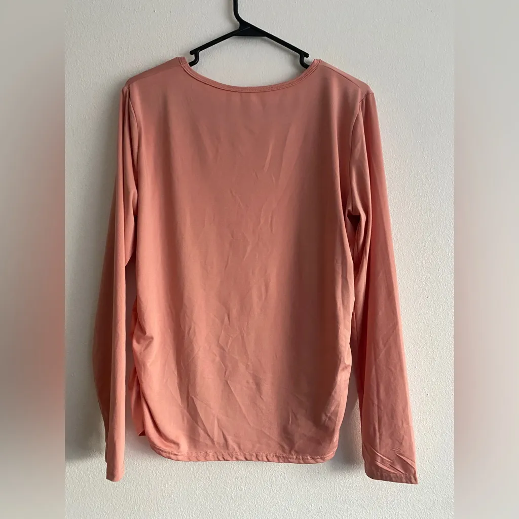 Pro Player‎ Long Sleeve Elastic Corrugated Sides Sport Shirt Size L - Image 2