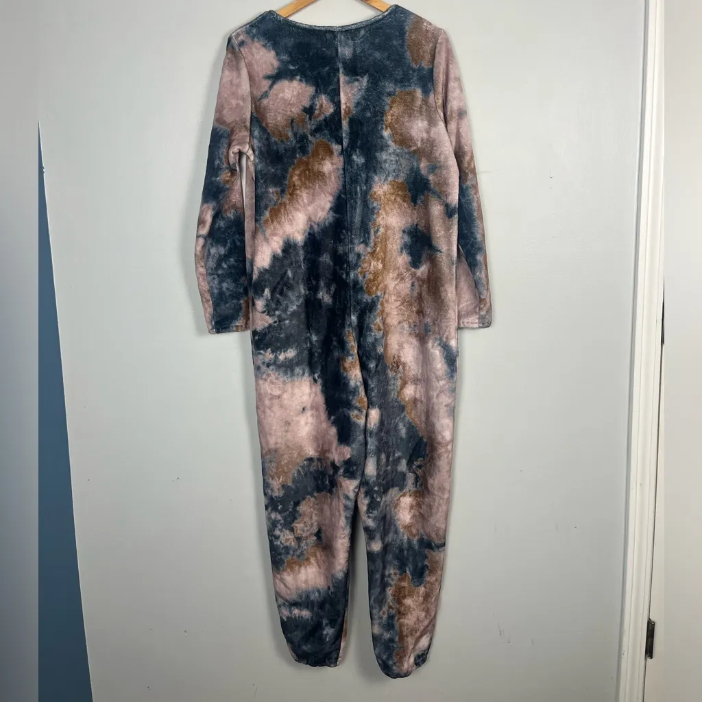 Natural Life Womens Sz small Fleece Jumpsuit Lounge Pajamas - Image 6