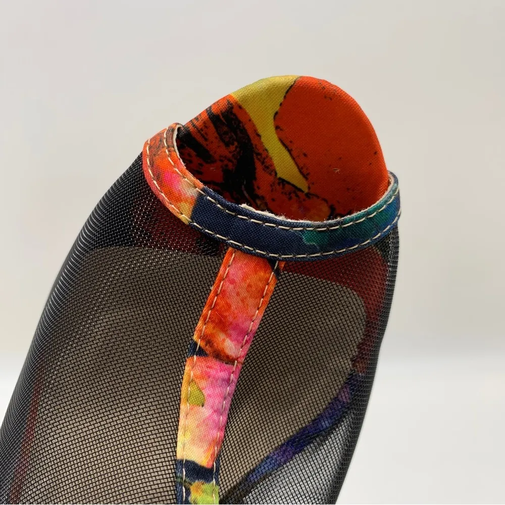 Wild Rose Giselle Women Satin Fabric Mesh Floral Stiletto Bootie Size 5.5 - Image 12