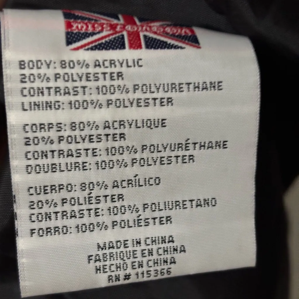 Miss London Black and Gray Faux Fur Vest - Image 7