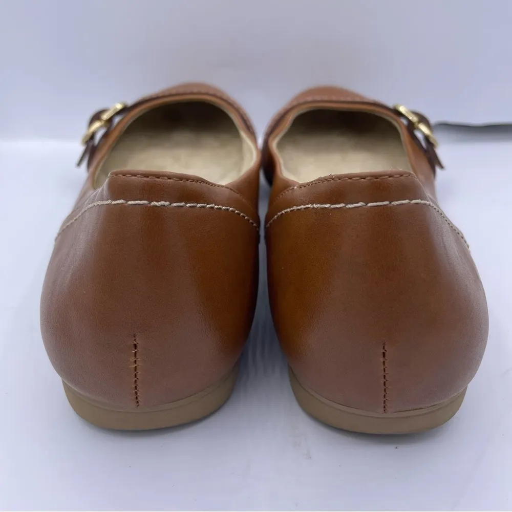 G.H Bass & Co leather flats Bass-Matilda women Size 8 1/2M - Image 6