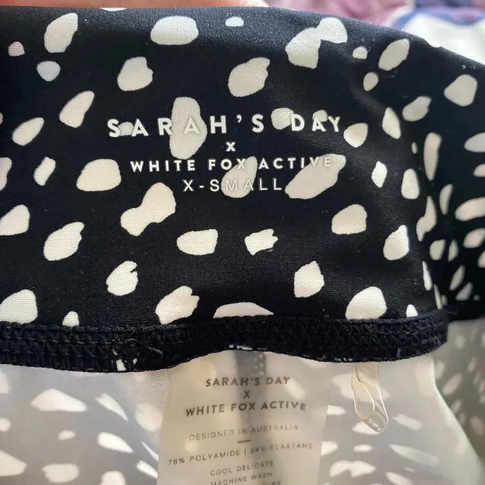 SARAH'S DAY X WHITE FOX ACTIVE 101 Day Dreamer Leggings Size Extra Small - Image 5