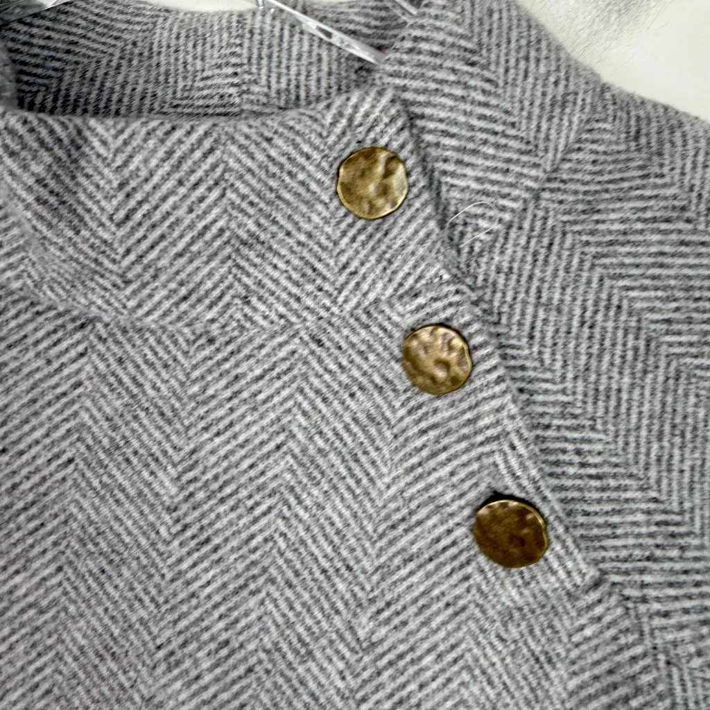 NWT Soft Surroundings Brooke Herringbone Tunic Sweater Size Petite Medium PM NEW - Image 6