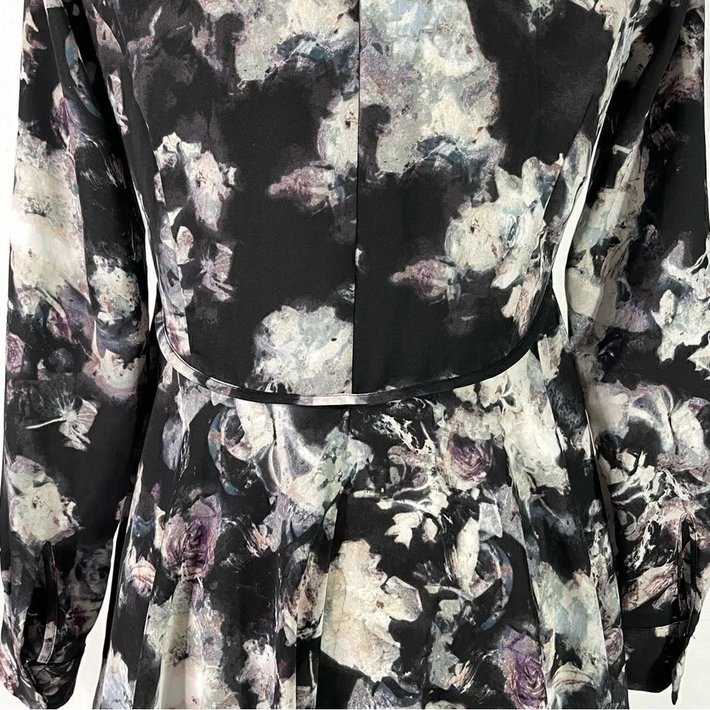 Simply Vera Vera Wang Floral High Low Blouse - XS - Image 9