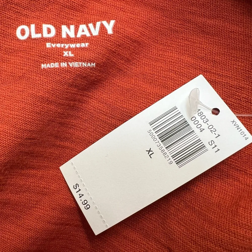 Old Navy Burnt Orange Everywear Long Sleeve Basic T‎ Shirt - Image 6
