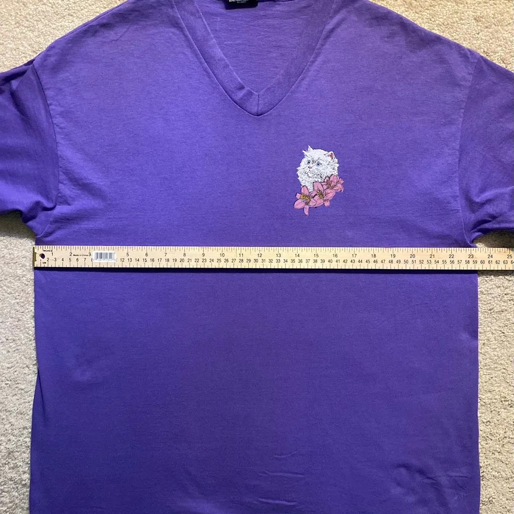 Purple Vintage Cat V - Image 5