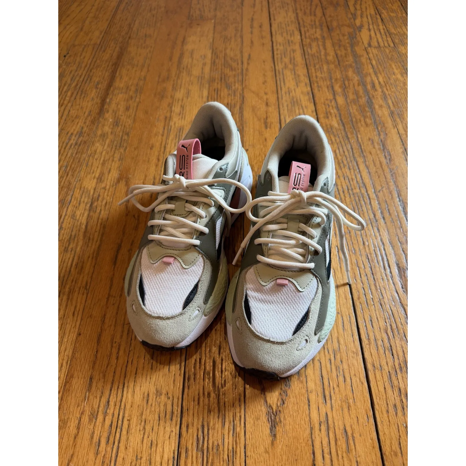 Puma RS Running Shoes Womens Size 7.5 Multicolor Colorblock Sneakers 383219-03 - Image 4