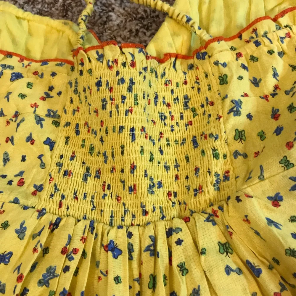 Urban Outfitters floral butterfly print ruffle detail mini romper - Image 12