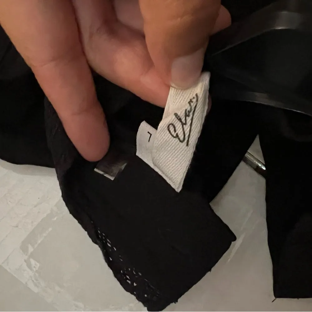 Elan large black mini dress/tunic - Image 8