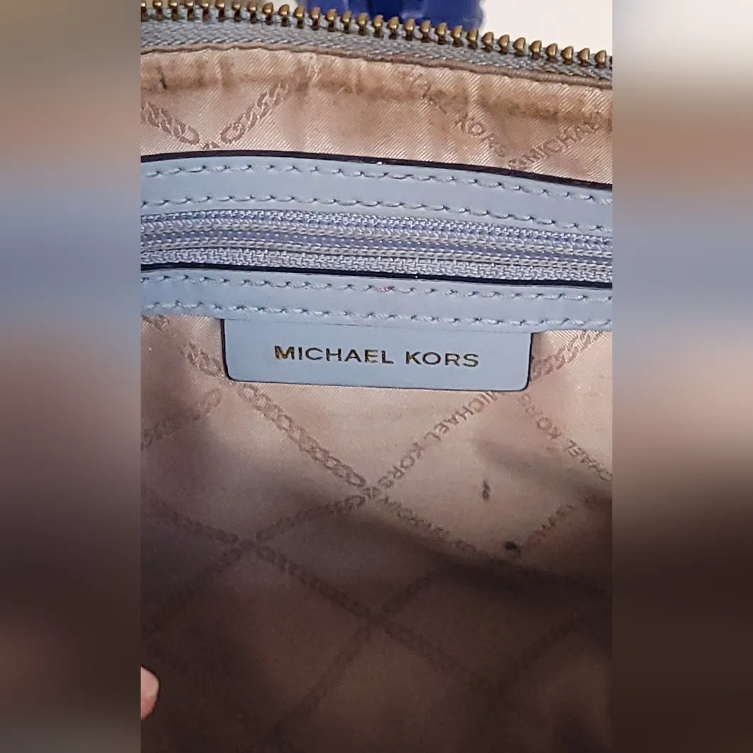 Michael Kors Women's Sullivan Small Top-Zip Tote Bag - Pale Blue - Image 10