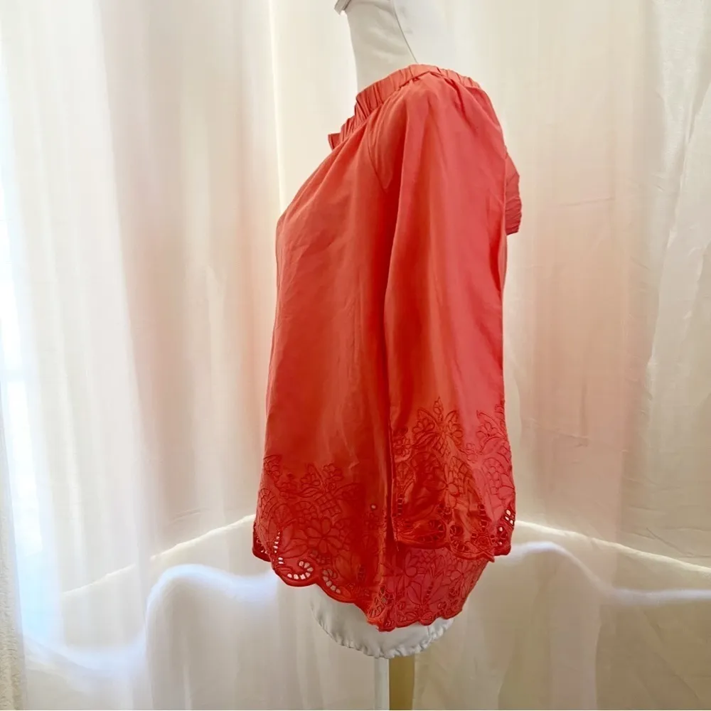 Tommy Hilfiger Coral blouse Size Medium - Image 2