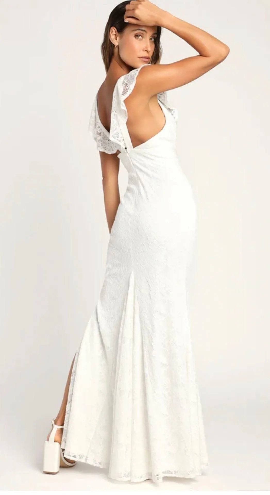Love Me Always White Dress - Image 2