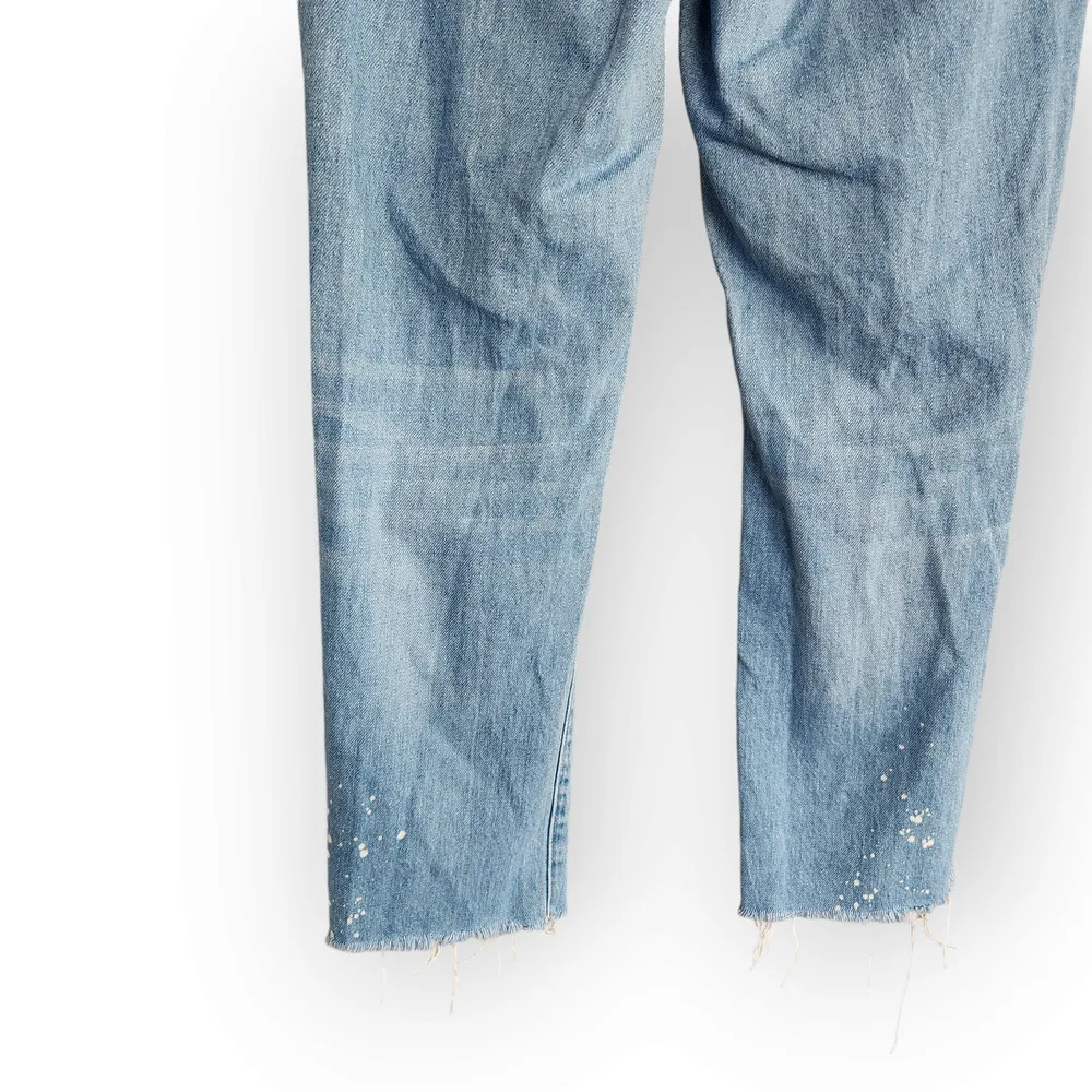 BDG Urban Outfitters High Waisted Slim Straight Tapered Leg Ripped Jeans 28 - Image 7