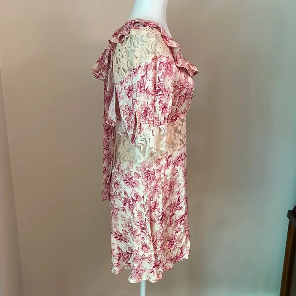 Free People Luci Mini Dress Pink - Image 11