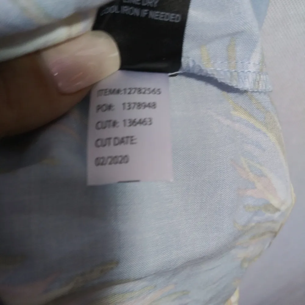 Torrid Light Blue Feather Challis Tie Midi Dress Beach Vacation Size 2 - Image 8