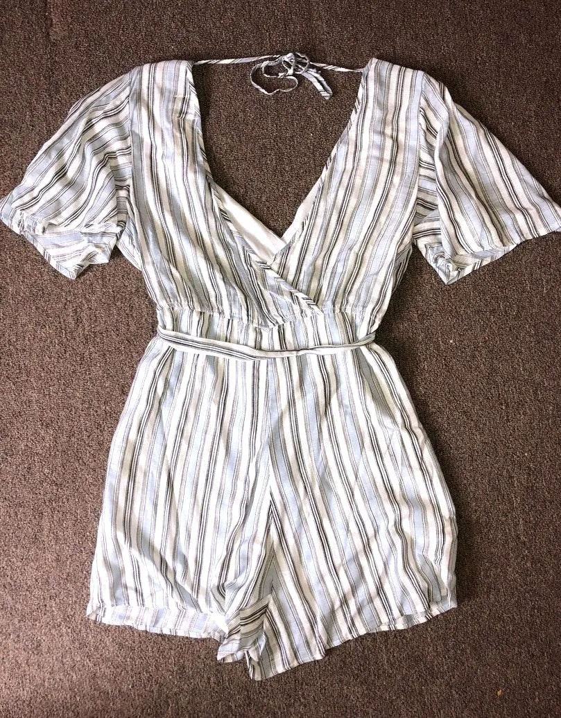 Altar'd State Striped Romper - Image 2