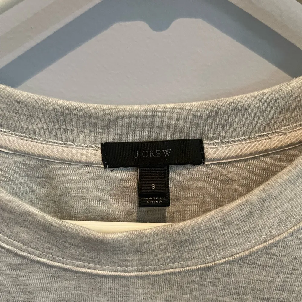 J Crew Sequined Hem Sweatshirt in size S - Image 4