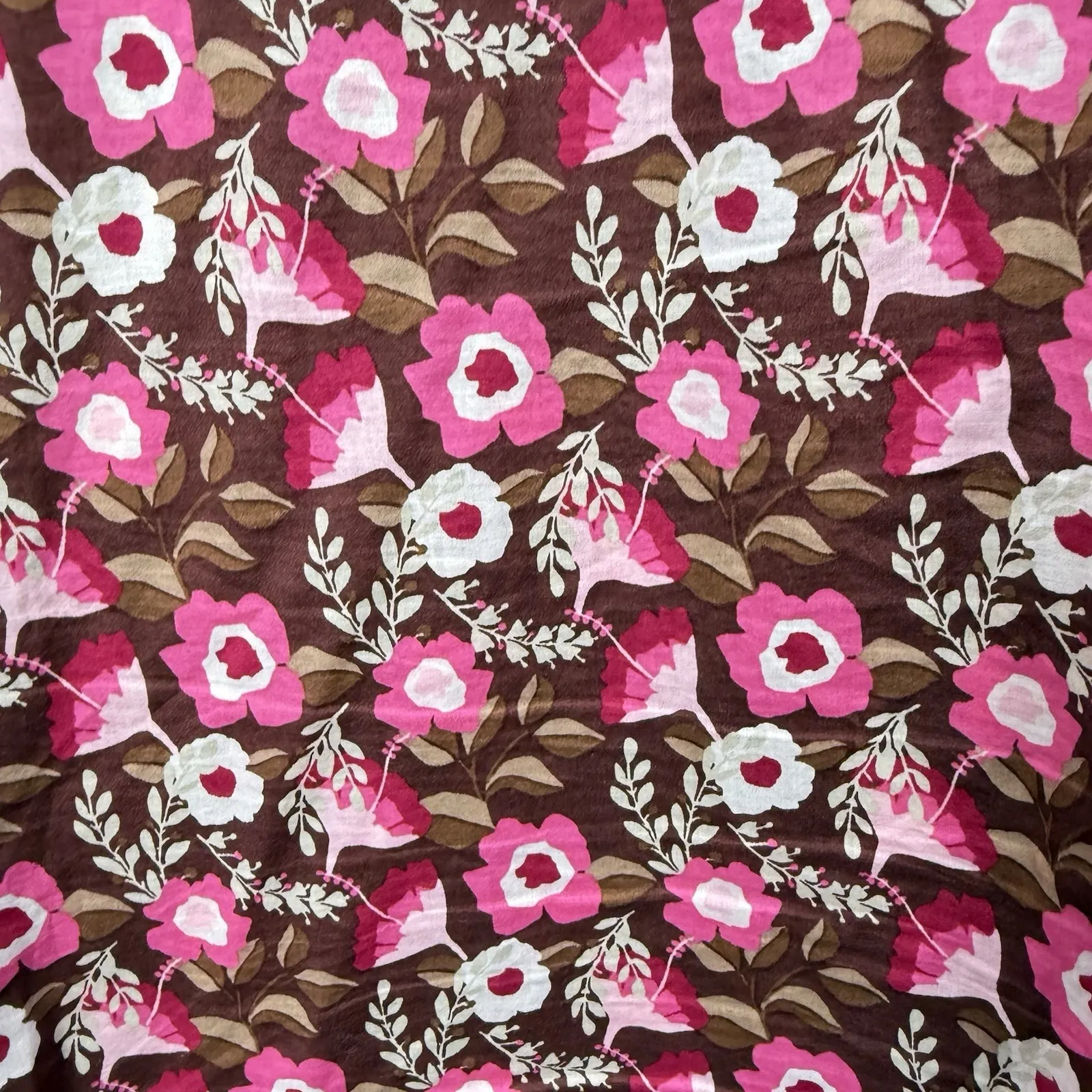 J.McLaughlin Pink Mountain Floral Berlin Cotton Shirt Dress Pockets Size MEDIUM - Image 5