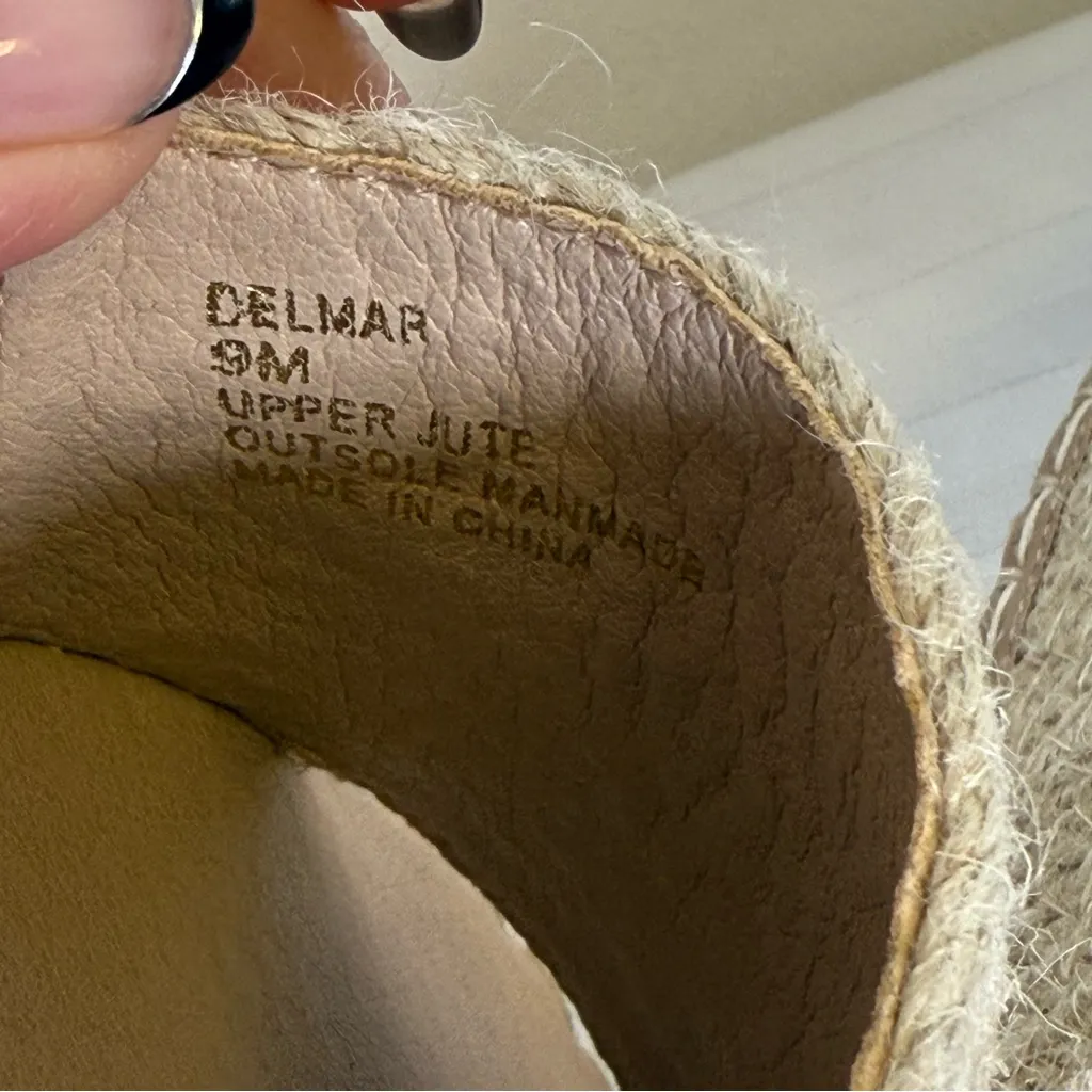 New! BEACH BY Matisse Natural Jute Platform Slip - Image 8