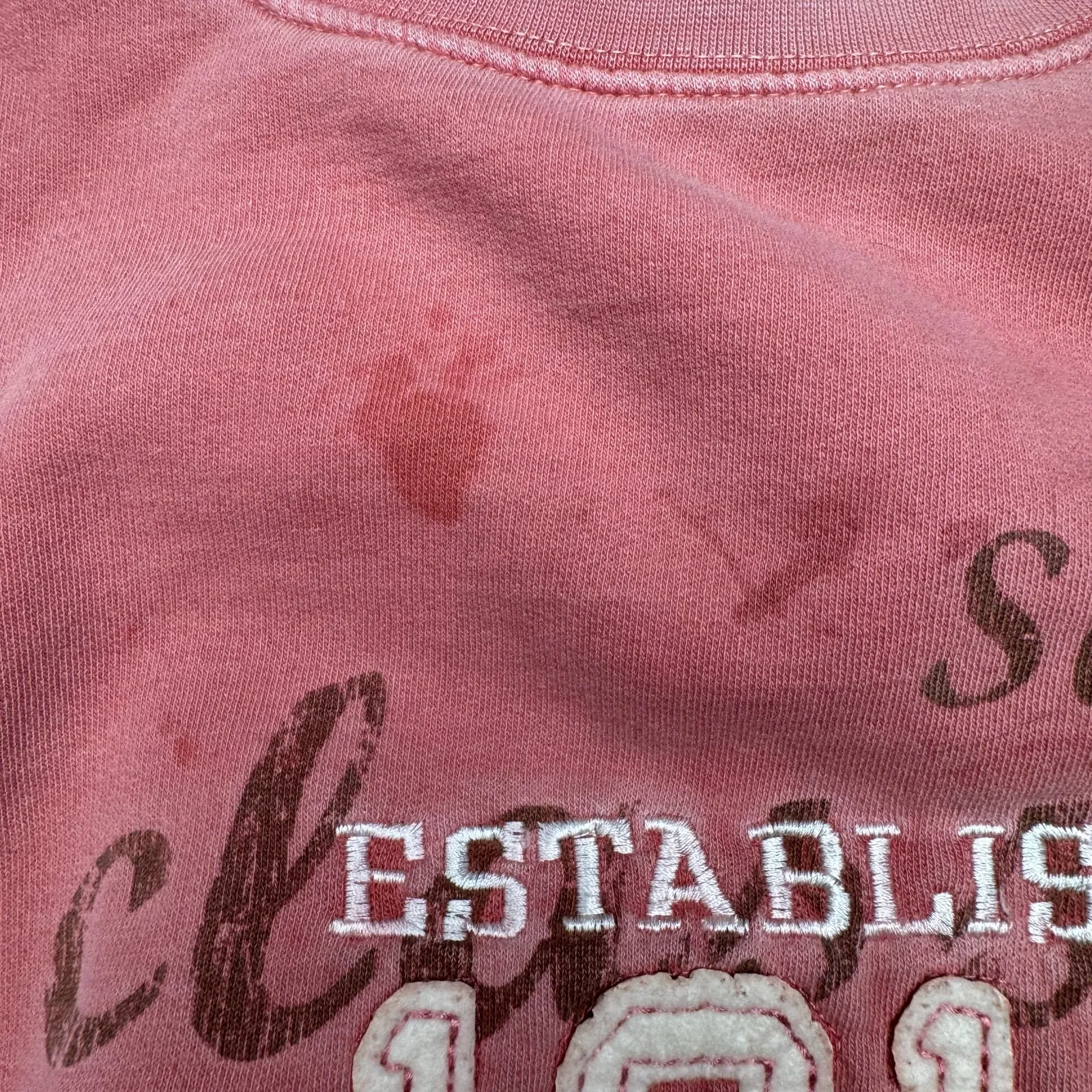 US Vintage athletic department 1917 st croix crewneck‎ Pink Size L - Image 3