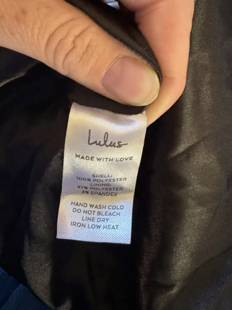 Lulus Slice of Joy Black Halter Maxi Dress homecoming dress - Image 4