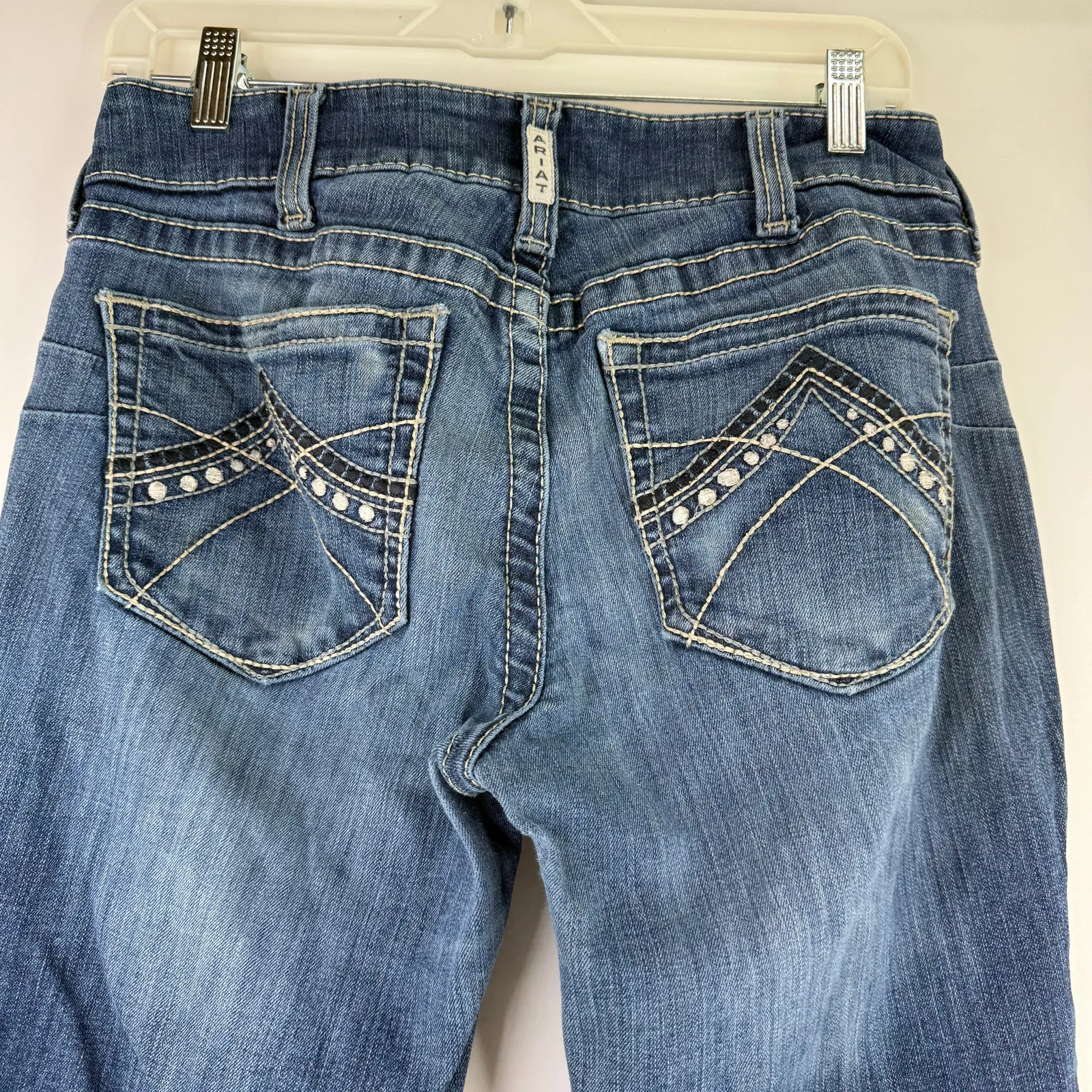 Ariat REAL Women's Bootcut Denim Jeans Size 30 - Image 4