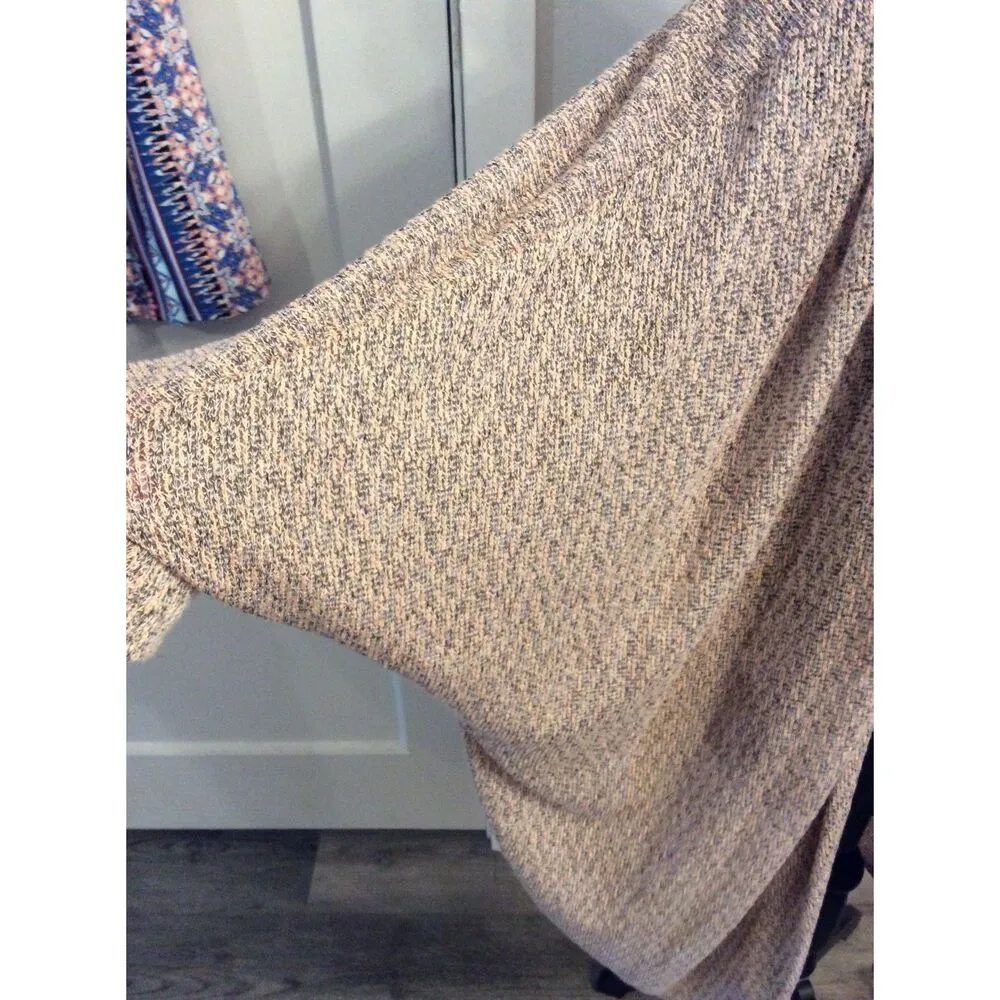 Open Cardigan LUSH Sweater Large L Short Sleeve - Image 2